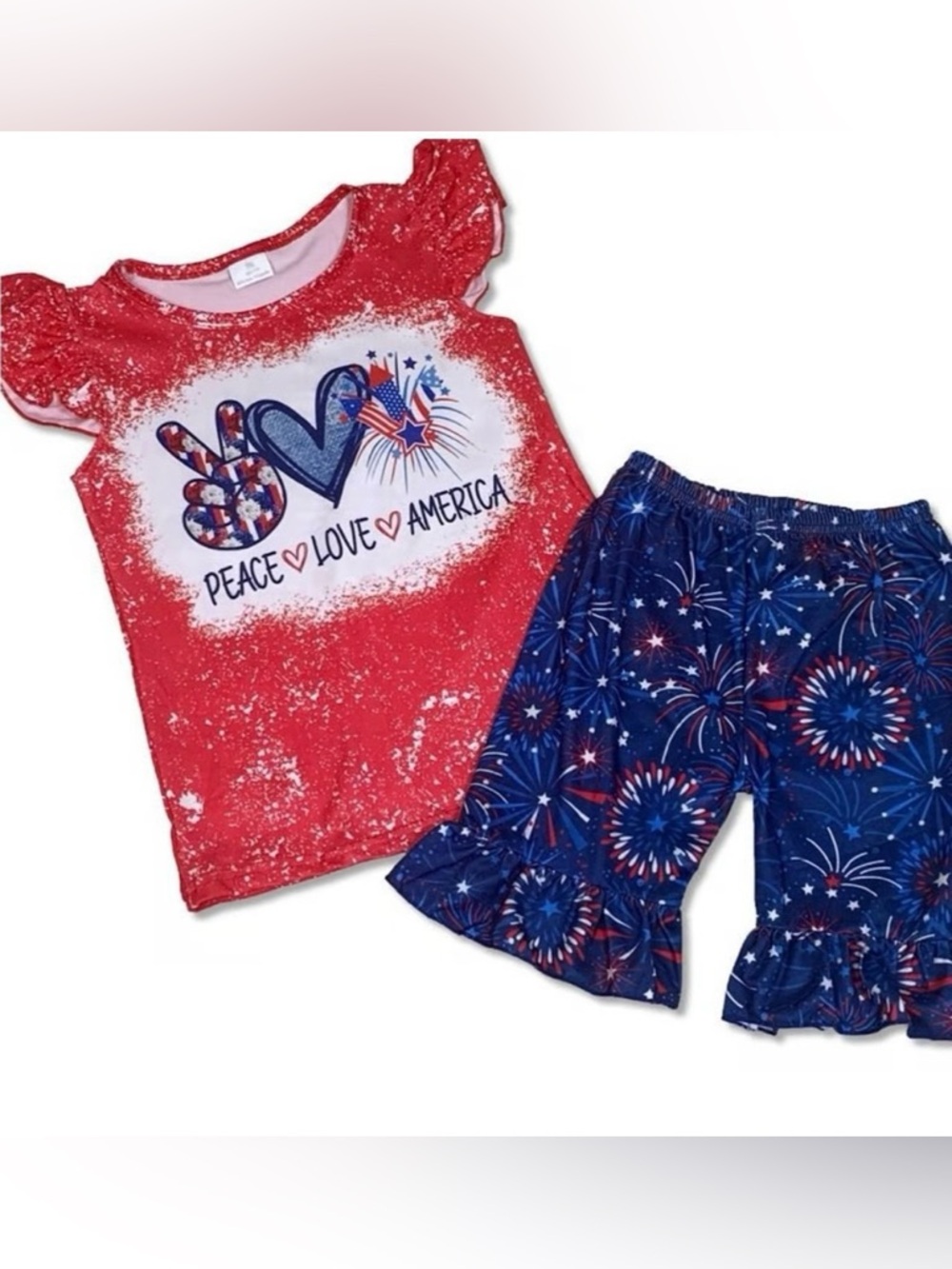 NEW Boutique Girl's 4th of July Outfit
